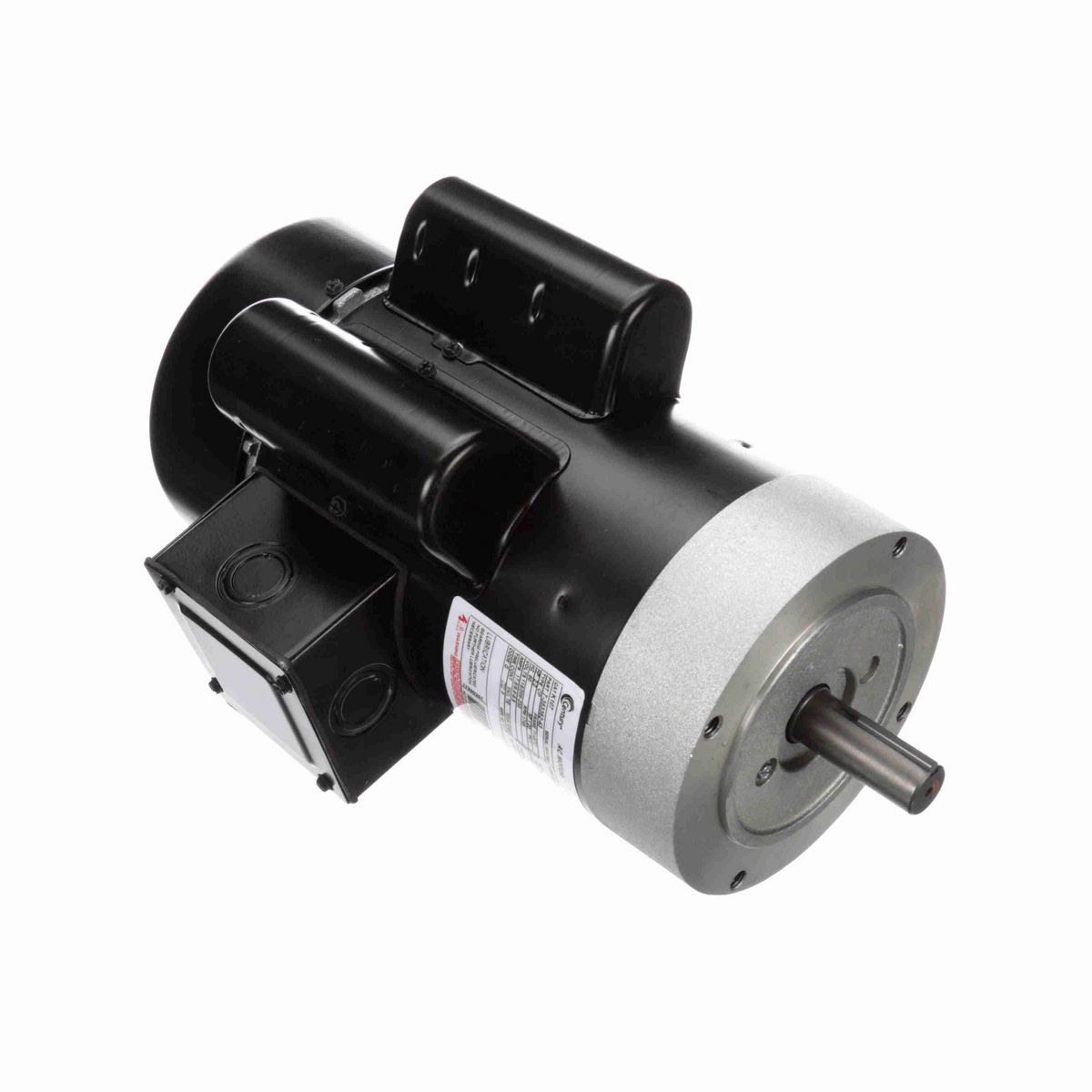 General Purpose Motor, 2.0 HP, 1 Ph, 60 Hz, 115/208-230 V, 1800 RPM, P145TC Frame, TEFC - K107