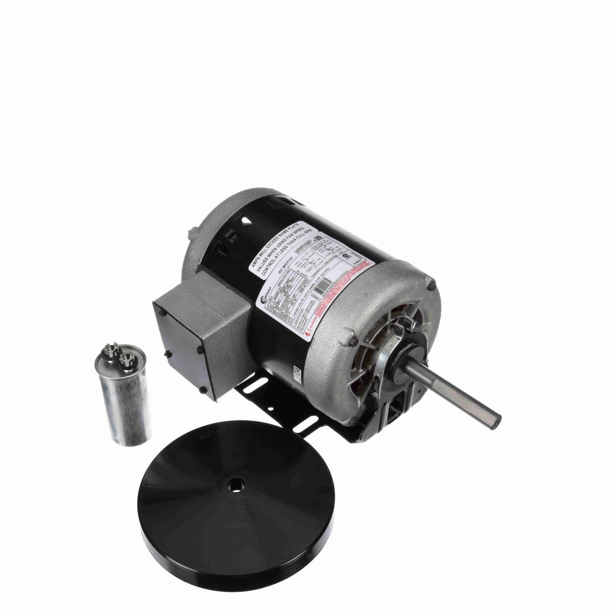 Condenser Fan Motor, 3/4 SPL HP, 1 Ph, 60 Hz, 208-230/460 V, 1200 RPM, L56Z Frame, DP - C663