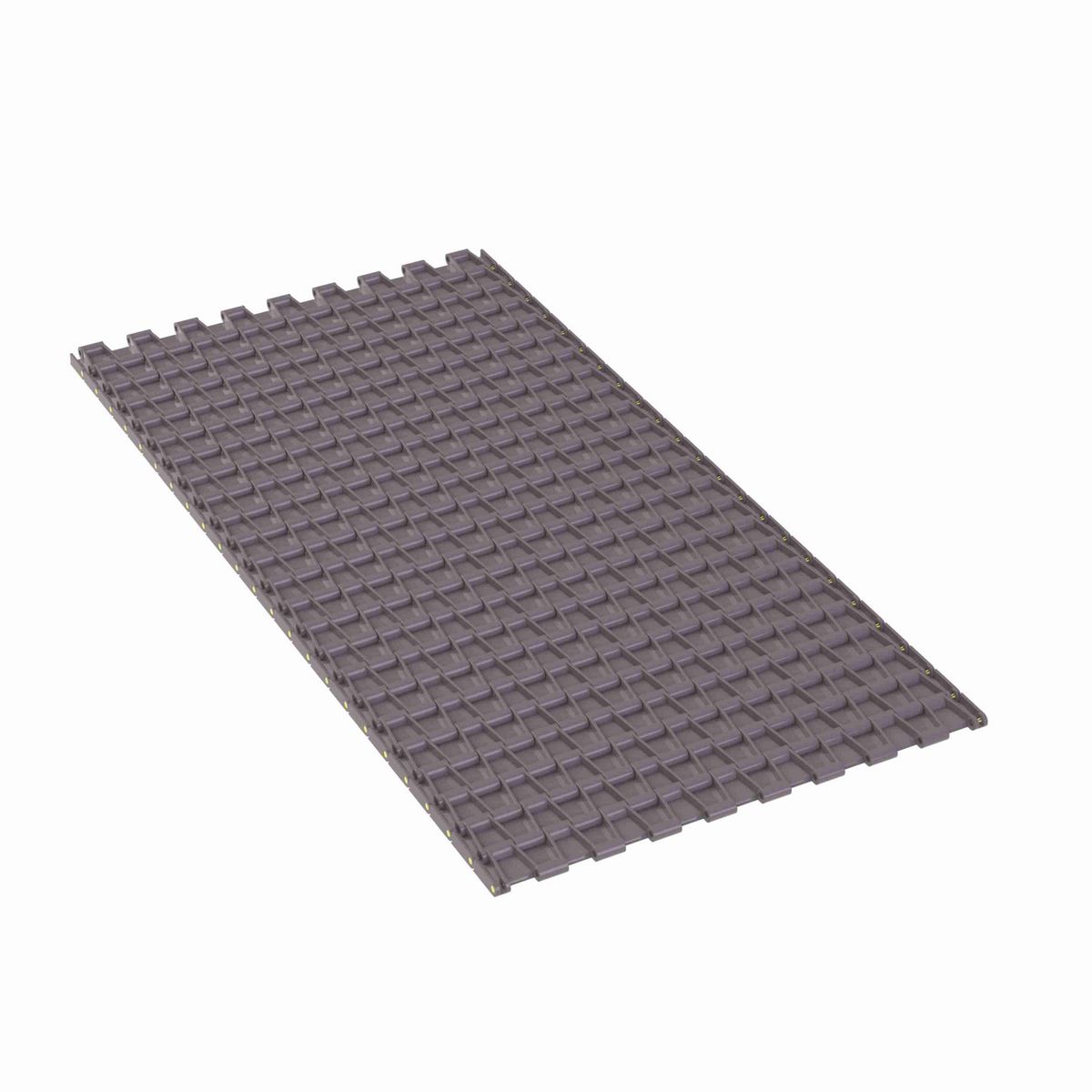 5705 Straight Running Solid Top, Material: Brown High Performance, Width: 36in, Pitch: 1.5in - HP5705-36