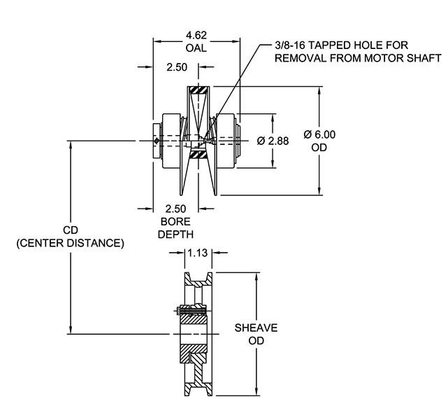Model 21407 Pulleys - Imperial Timken 68514421089