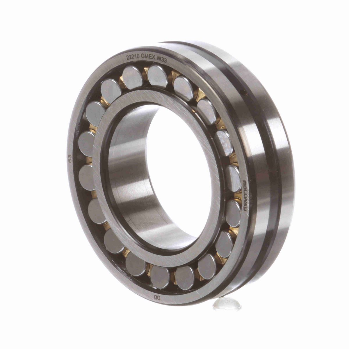 Radial Spherical Roller Bearing - Straight Bore - 22210 GMEX W33