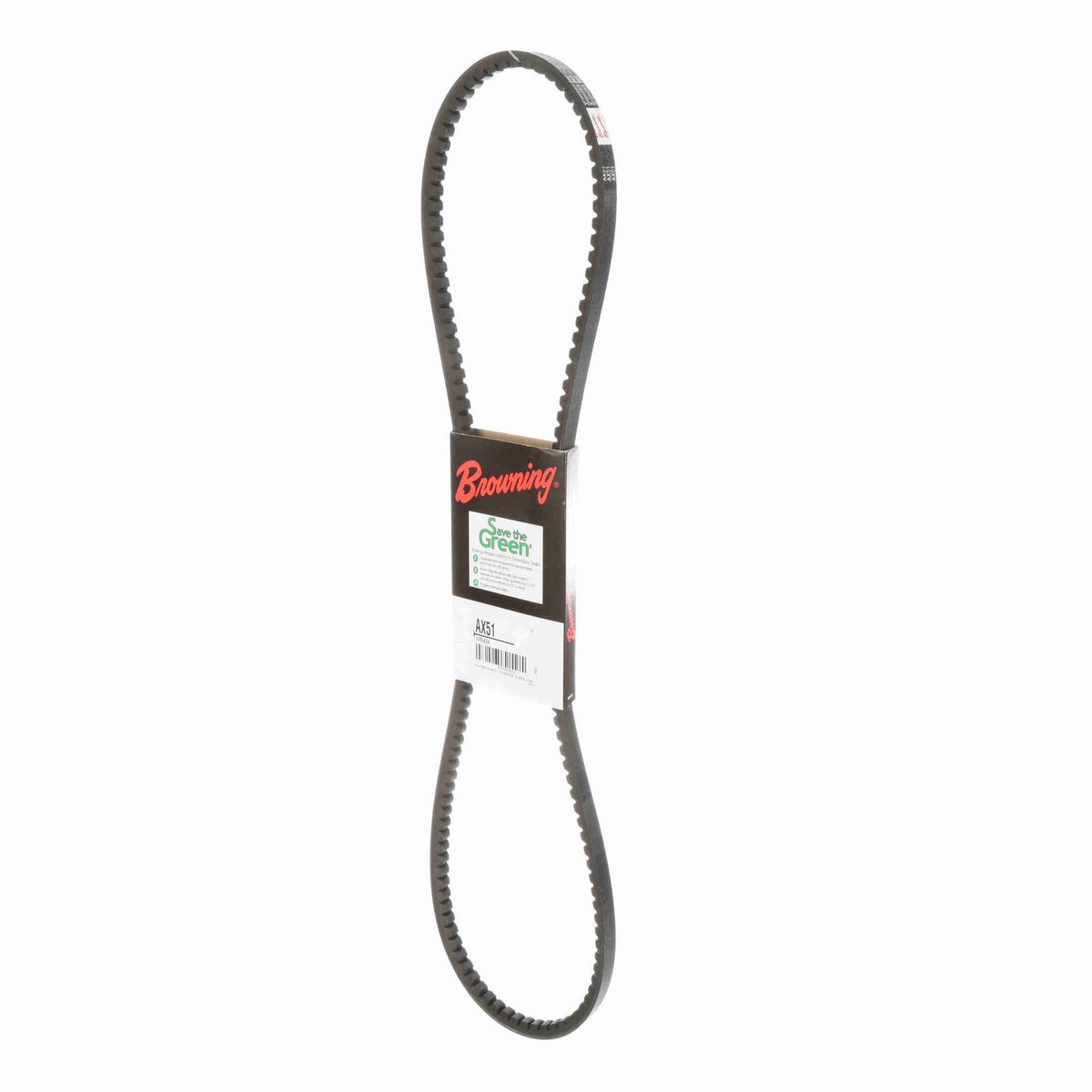 Browning EPDM Notched Belt 98% Efficient - AX51