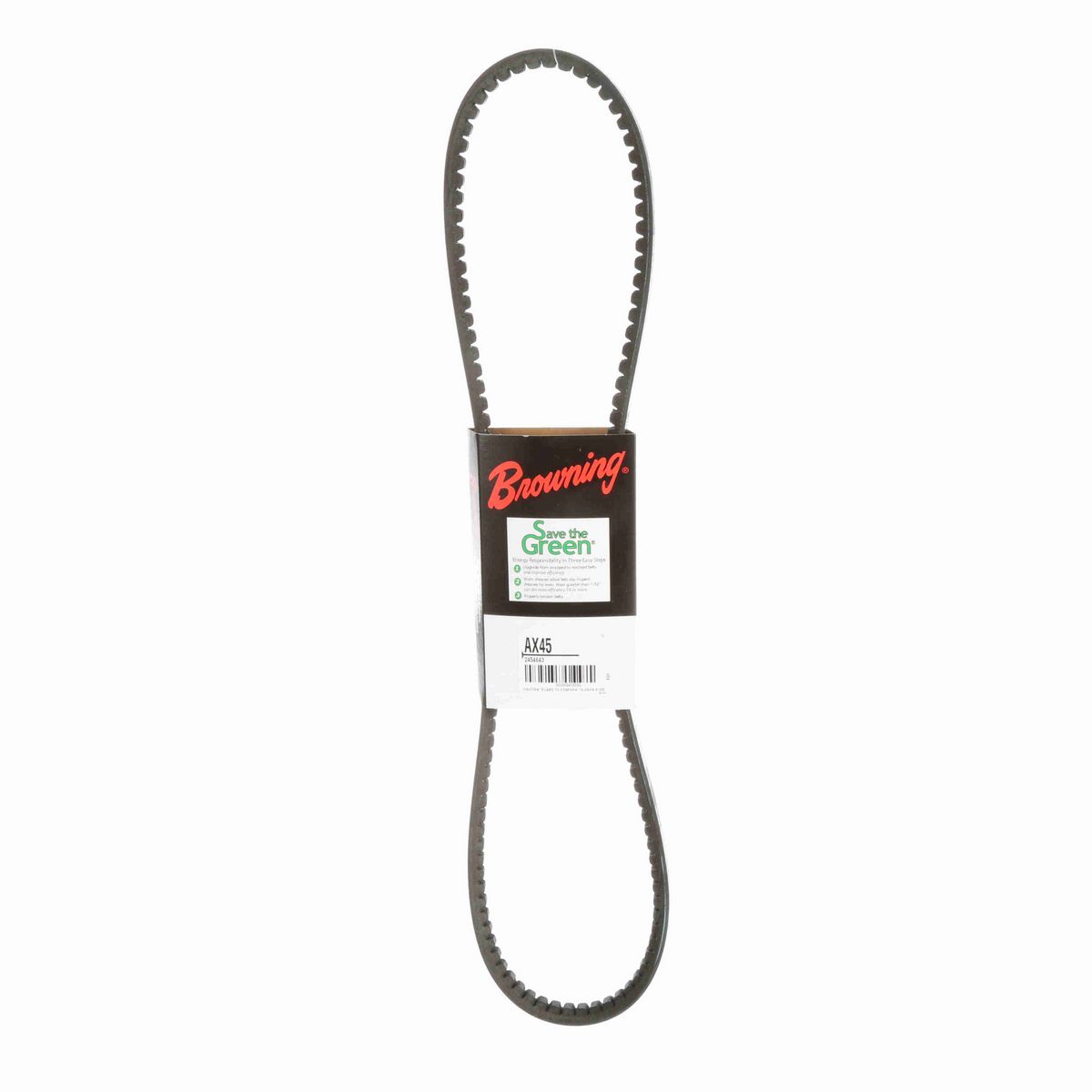 Browning EPDM Notched Belt 98% Efficient - AX45