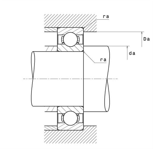 Однорядный шарикоподшипник NTN 16032