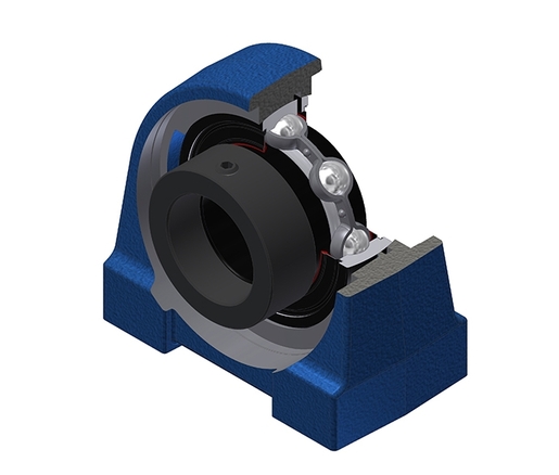 Фланцевый подшипниковый узел SNR ESPG205NT20
