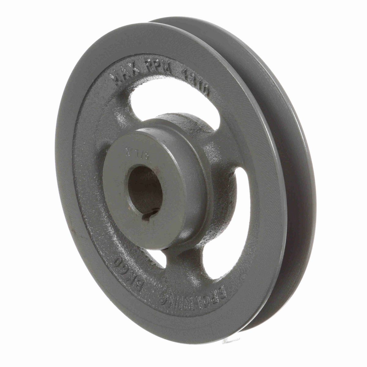 1 Groove Cast Iron FHP - Finished Bore Sheave - BK60X7/8