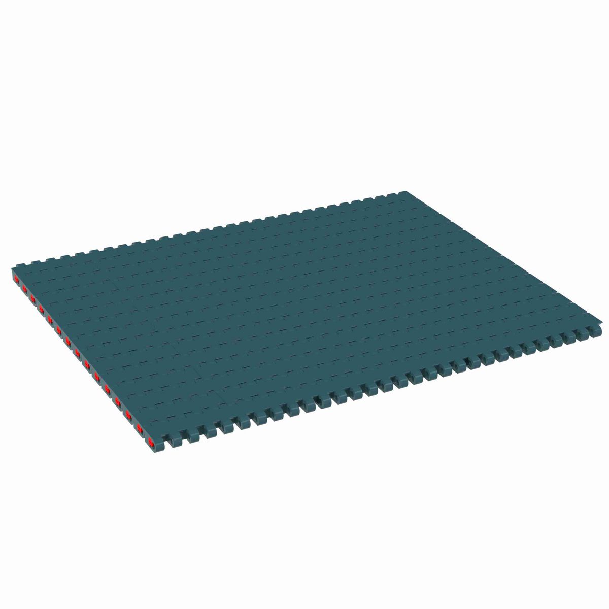 1005FT Straight Running Solid Top, Material: Green Low Friction Acetal, Width: 510mm, Pitch: 1in - 877.01.15