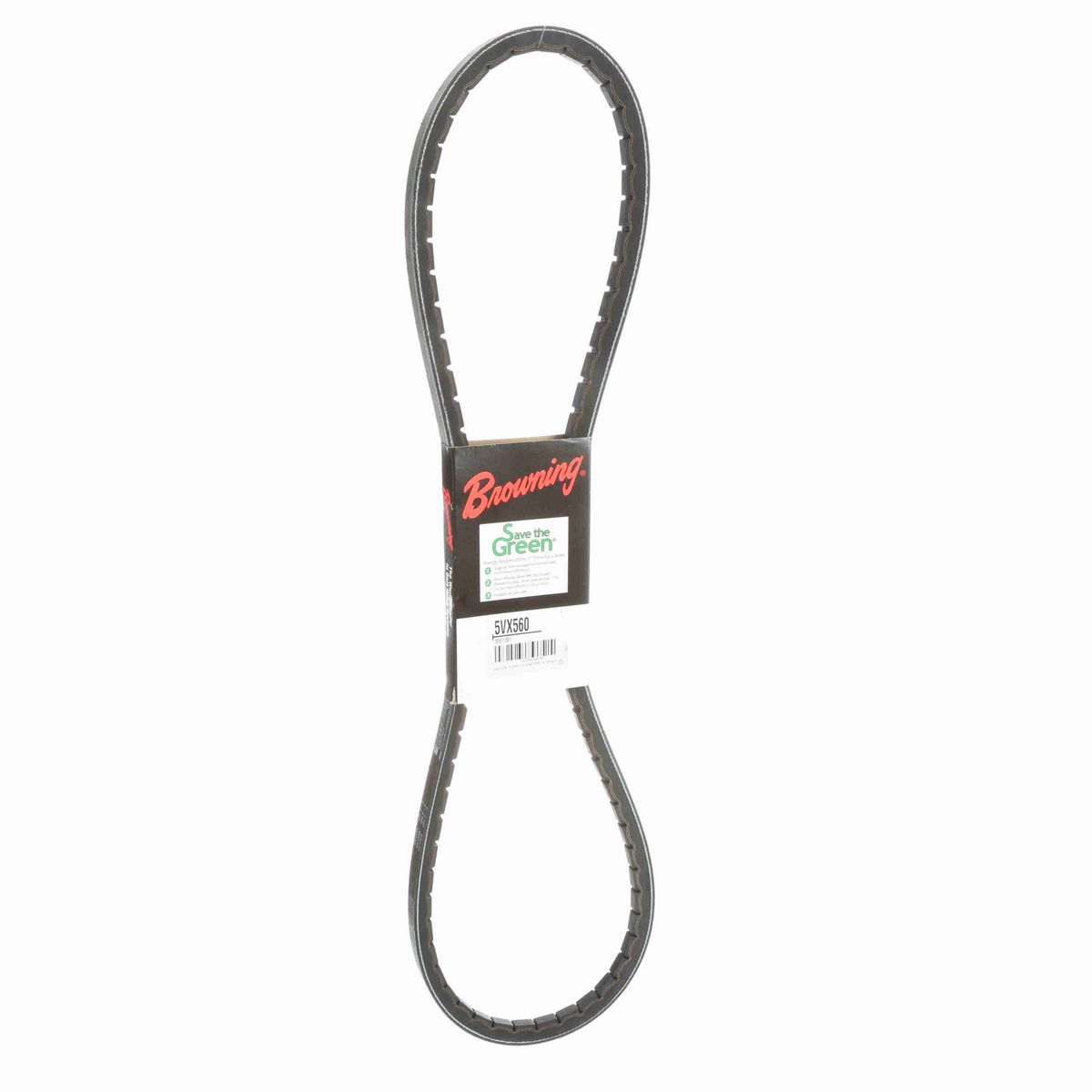 Browning EPDM Notched Belt 98% Efficient - 5VX560