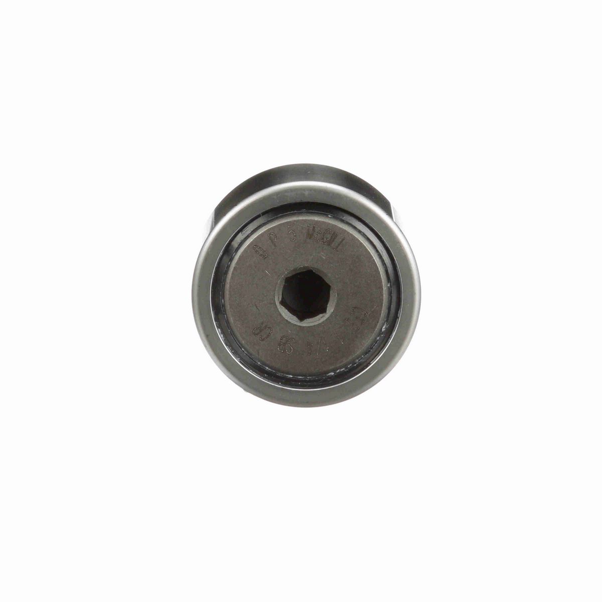 Опорный ролик с цапфой McGill CAMROL CFE 1 1/4 SB CR, цилиндрический, из высокоуглеродистой нержавеющей стали, с уплотнением, с шестигранным отверстием