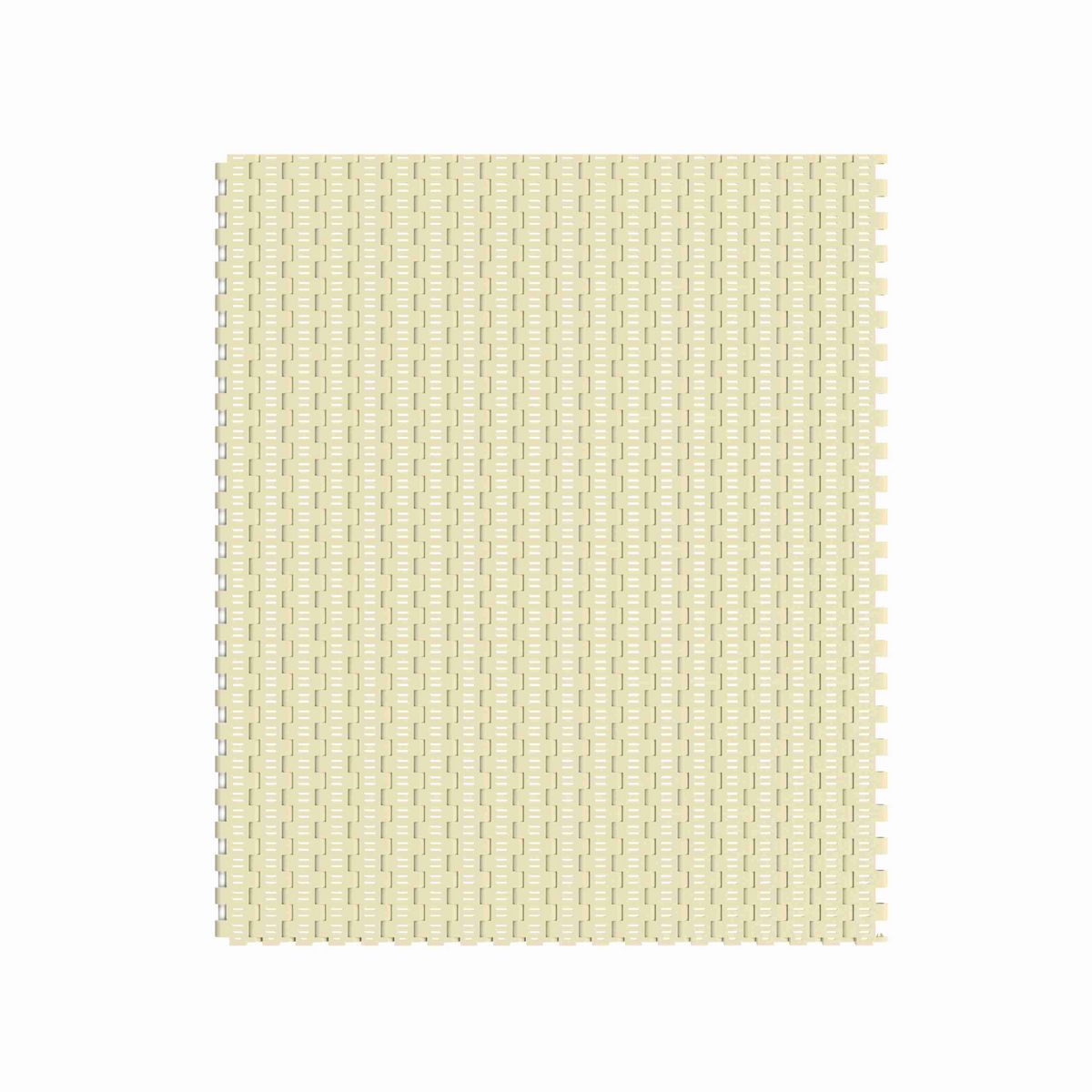 5936 Straight Running Flush Grid, Material: Beige High Temperature, Width: 12in, Pitch: 0.75in - HT5936-12