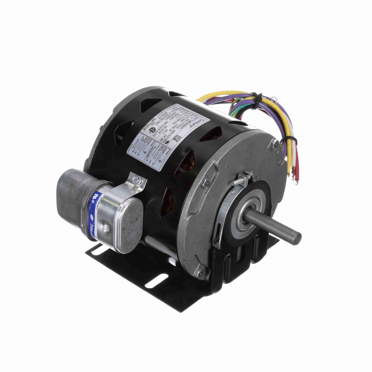 OEM Replacement Motor, 1/4 HP, 1 Ph, 60/50 Hz, 115/208-230 V, 1075/900 RPM, 1 Speed, 48 Frame, SEMI ENCL - OKT1026