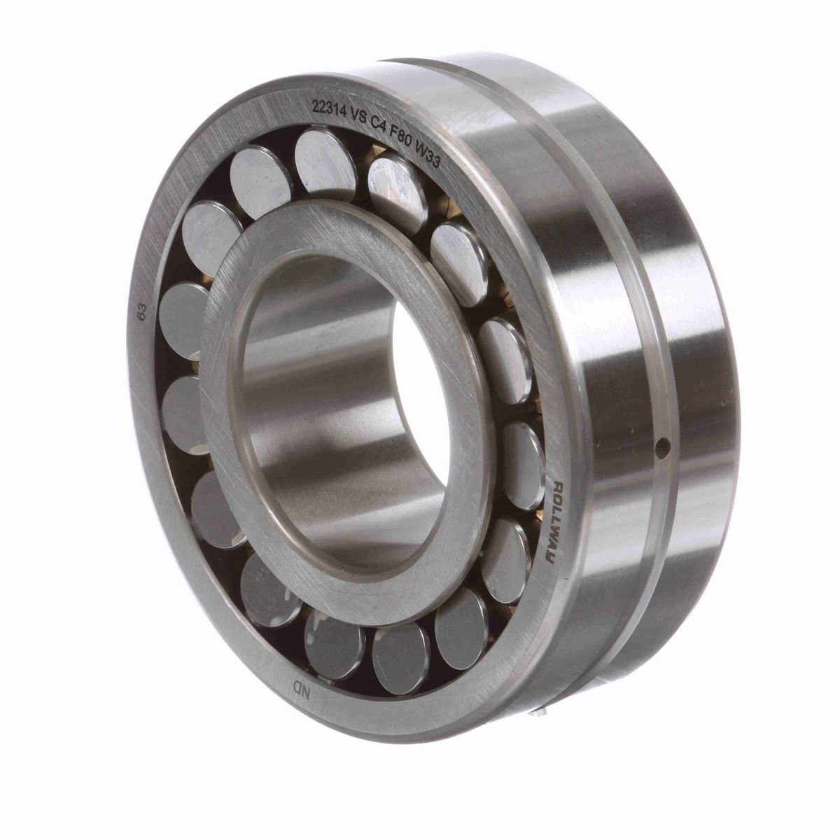 Radial Spherical Roller Bearing - Straight Bore - 22312 VS C4 F80 W33