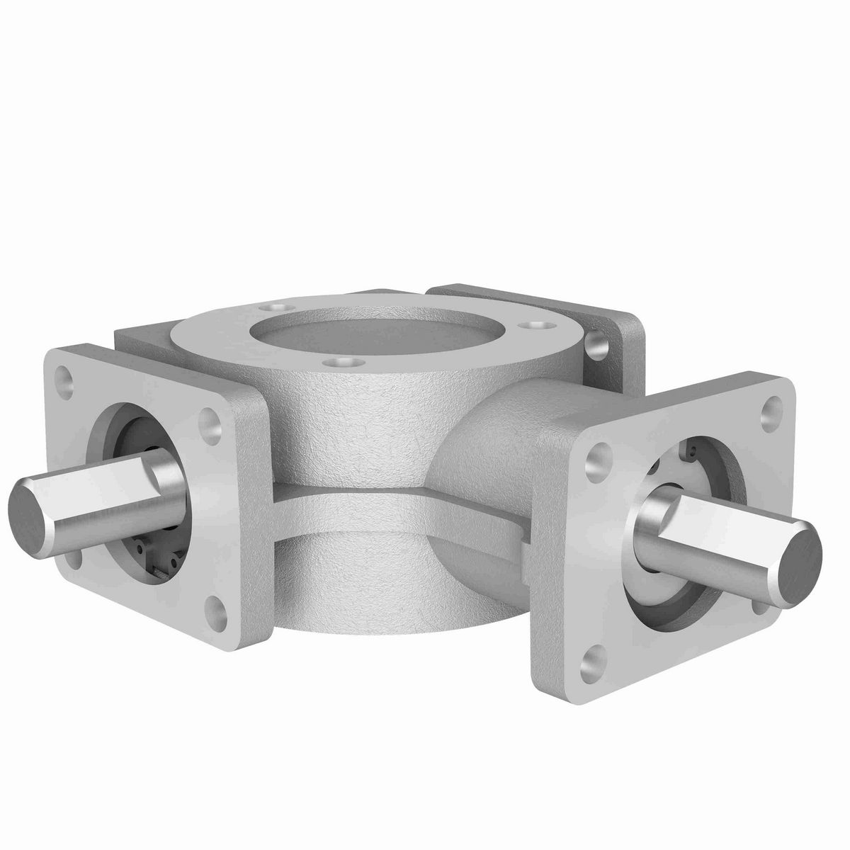 Hub City Bevel Gear Drives Aluminum Bevel Reducer - AD4 1/1 D,E SP