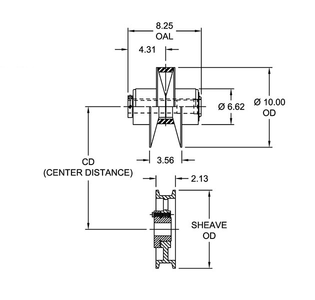 Model 22907 Pulleys - Imperial Timken 68514437339