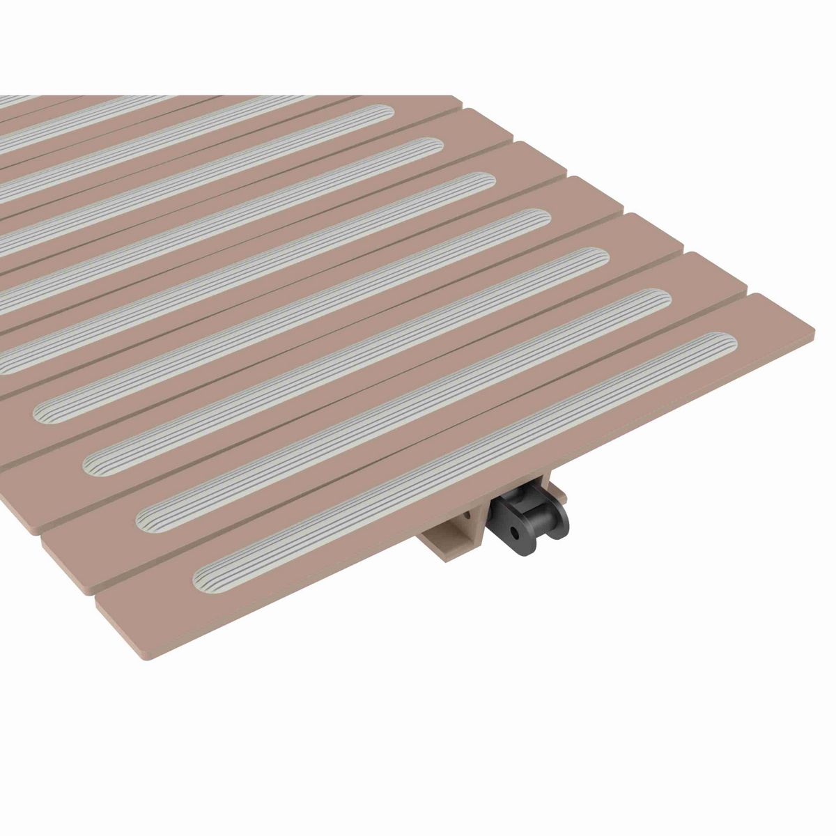 1873TAB SuperGrip™ Side-flexing SuperGrip™, Material: Tan Low Friction, Width: 12in, Pitch: 1.5in - L1873644202