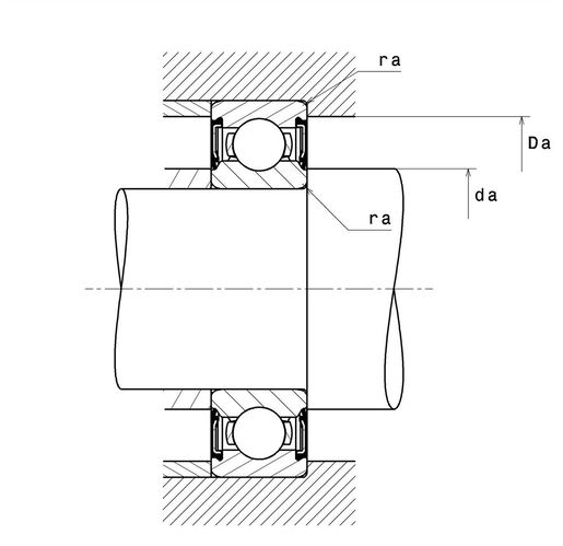 Однорядный шарикоподшипник SNR 6318.EE