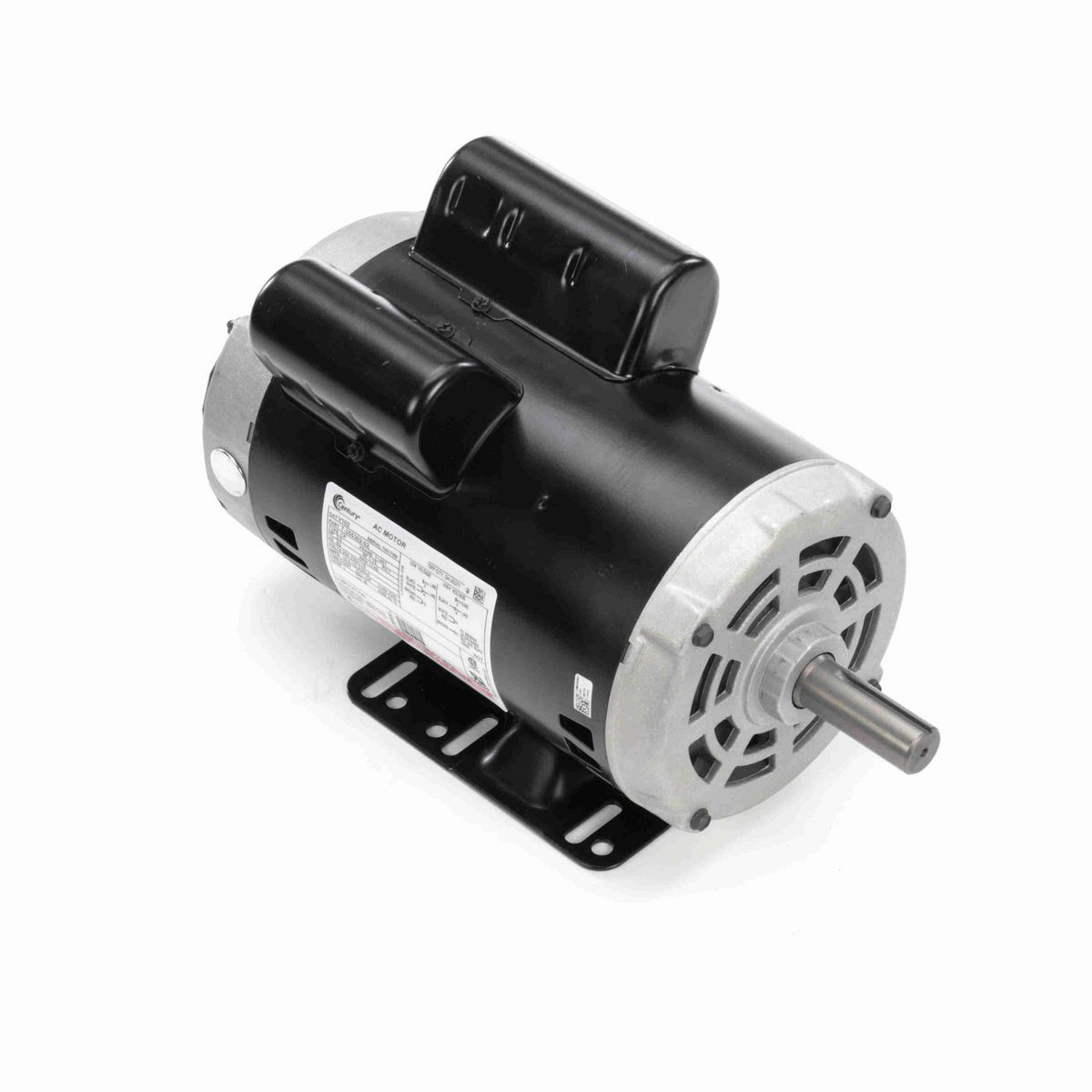 General Purpose Motor, 2.0 HP, 1 Ph, 60 Hz, 208-230/115 V, 1800 RPM, Y145T Frame, DP - V102