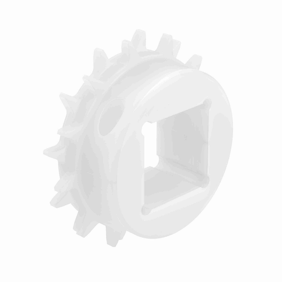 Rexnord 1600 Series Split Machined Nylon Sprocket with 12 Teeth and a 40mm Square Bore - 10835242