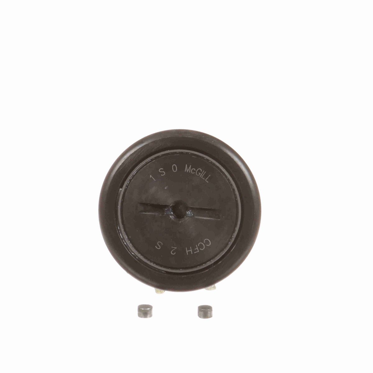 Опорный ролик с цапфой McGill Heavy Stud CAMROL CCFH 2 S, бочкообразный, с уплотнением, со шлицем под отвёртку, дюймовый