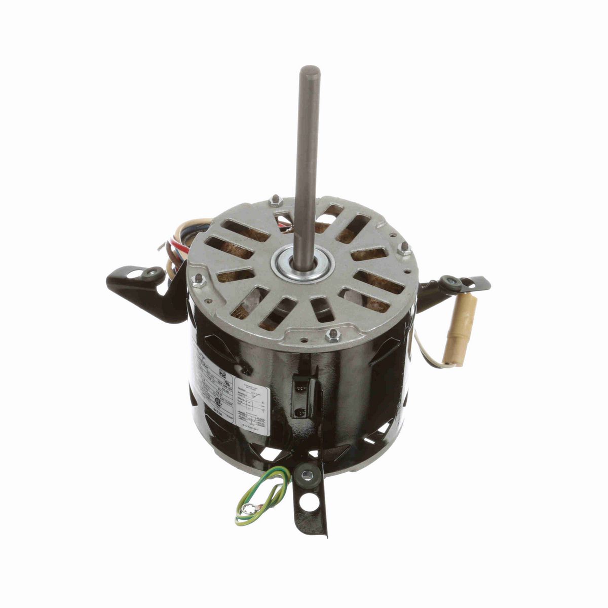 Fan Coil & Air Conditioner Motor, 1/3,1/4,1/6 HP, 1 Ph, 60 Hz, 277 V, 1075 RPM, 3 Speed, 48 Frame, OPEN - 9433A