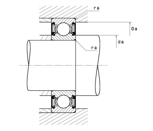 Однорядный шарикоподшипник SNR 6304EEC3