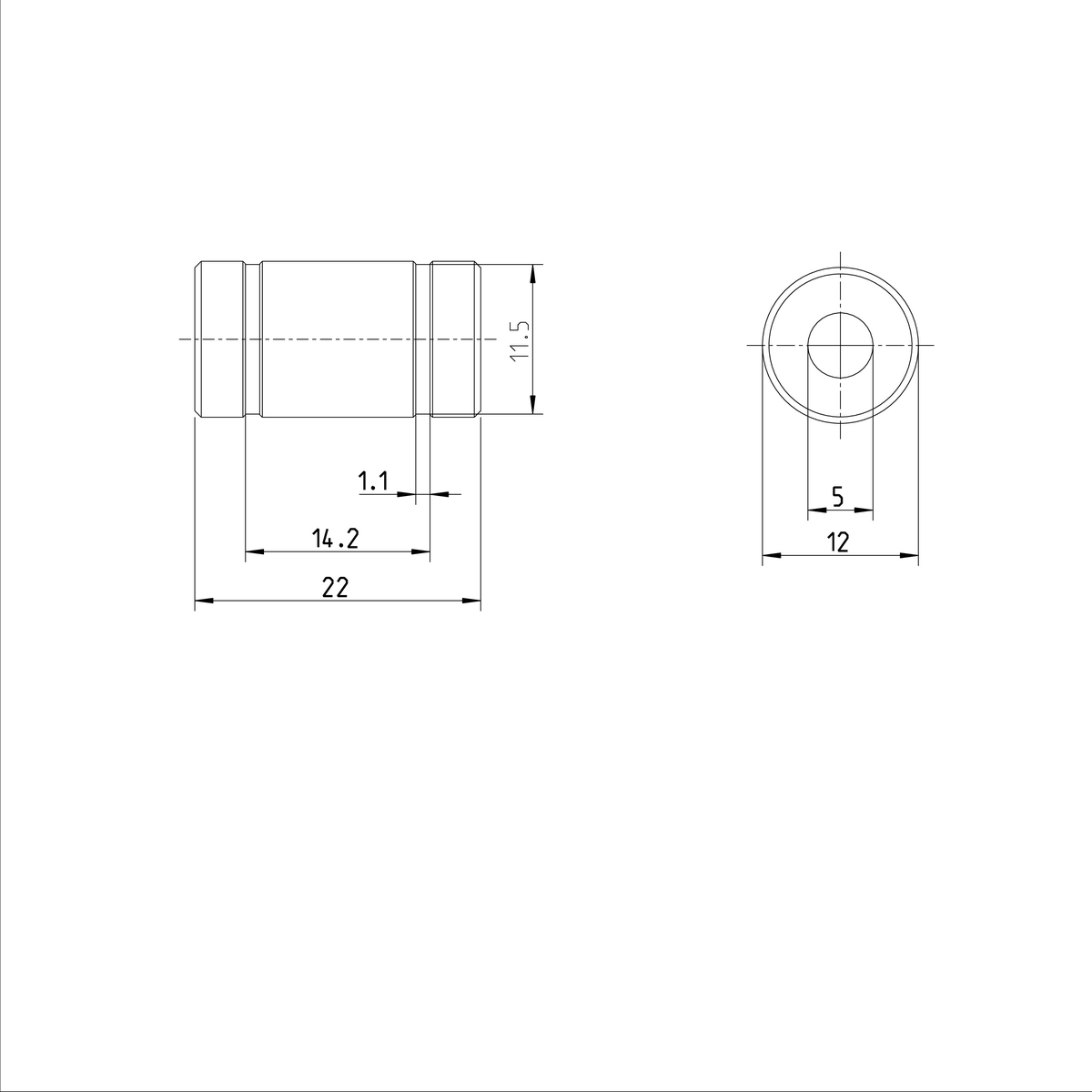 Стандартная линейная втулка Bosch Rexroth KBM-5-DD-NR & [R060200530]