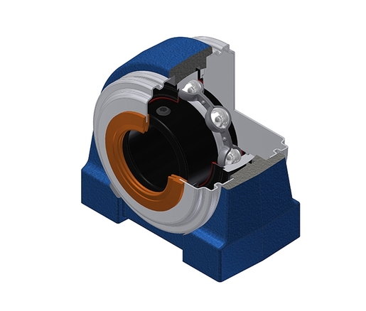 Фланцевый подшипниковый узел SNR USPG209T20CC