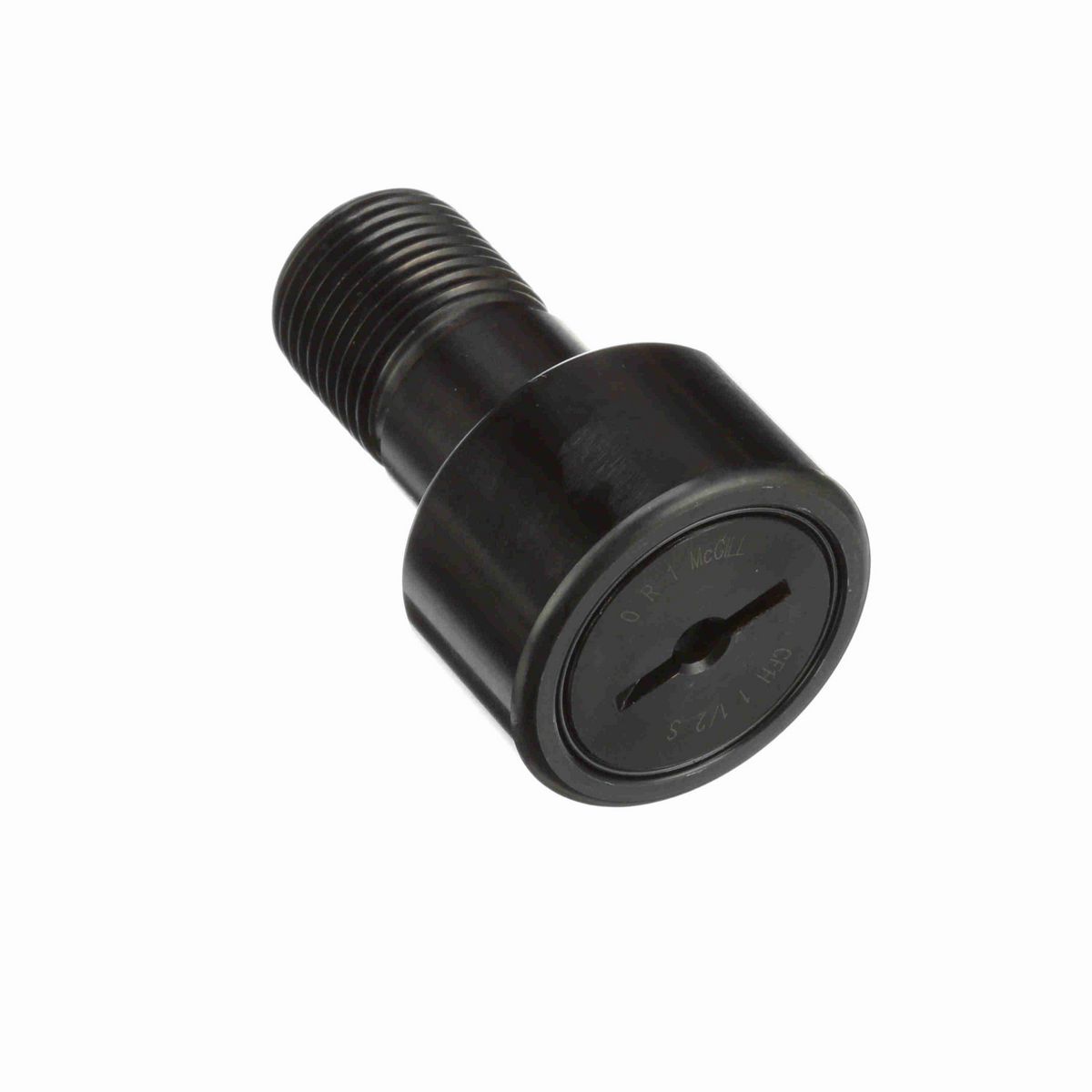 Опорный ролик с цапфой McGill Heavy Stud CAMROL CCFH 1 1/2 S, бочкообразный, с уплотнением, со шлицем под отвёртку, дюймовый