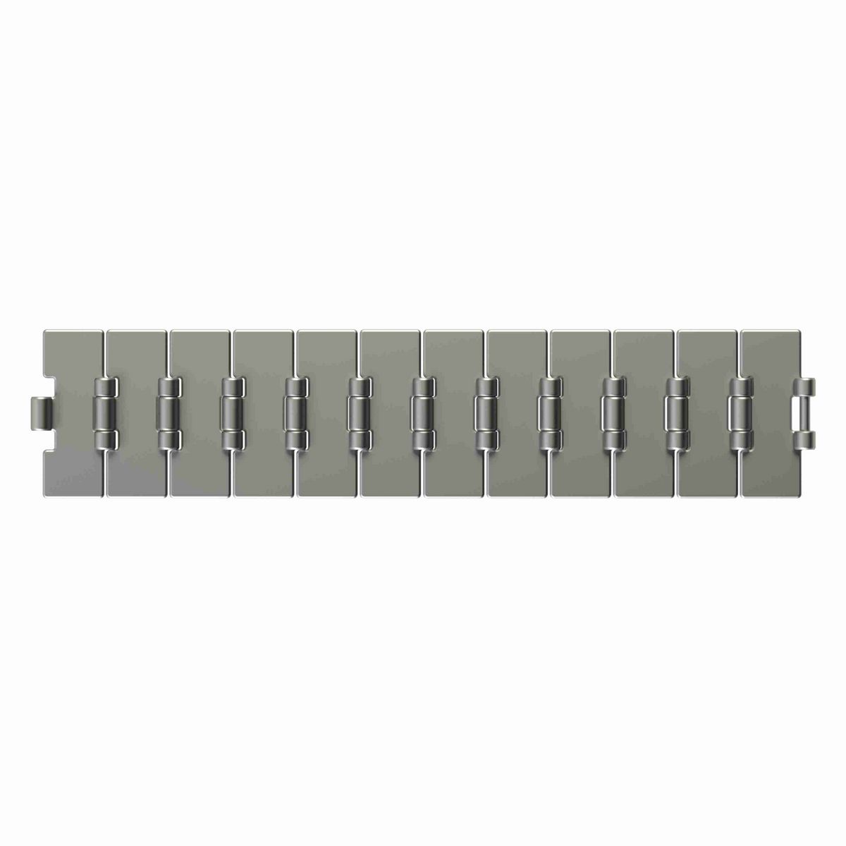 Rexnord 815 Straight Running Solid Top, Material: Carbon Steel, Width: 7.5in, Pitch: 1.5in - 762.93.72