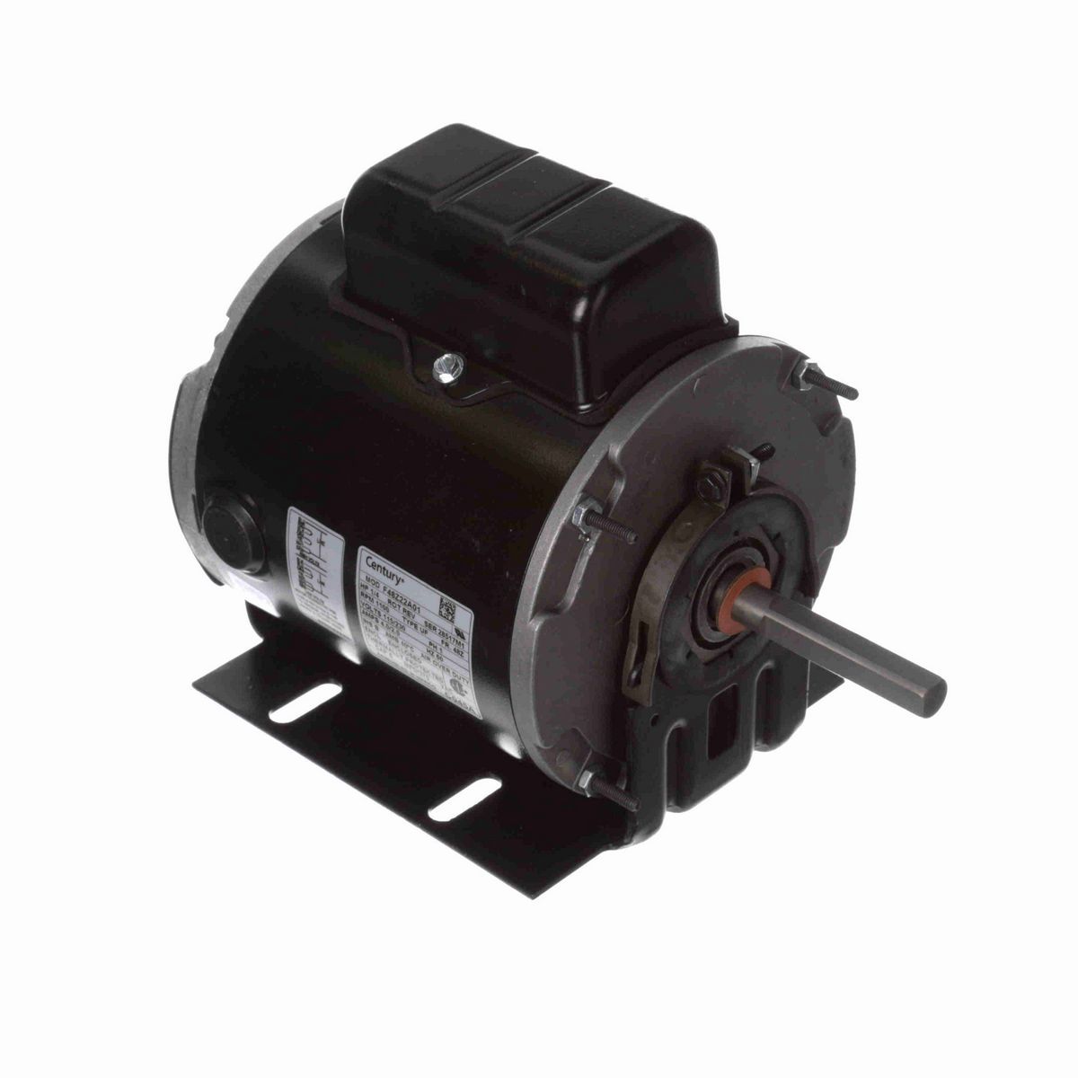 Direct Drive Fan Motor, 1/4 HP, 1 Ph, 60 Hz, 115/230 V, 48Z Frame, TEAO - C045A