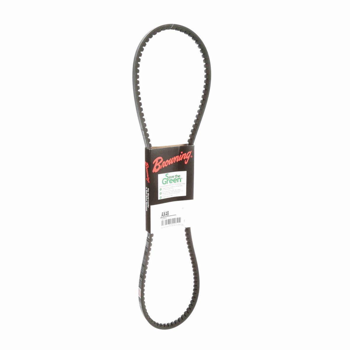 Browning EPDM Notched Belt 98% Efficient - AX48